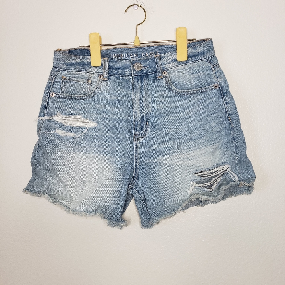 AMERICAN EAGLE Denim Midi Short Size 4
